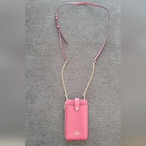 Coach Adjustable Crossbody Phone Purse